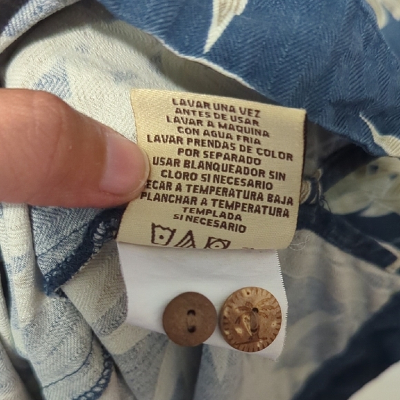 Jamaica Jaxx Navy Silk Shirt - Picture 4 of 5